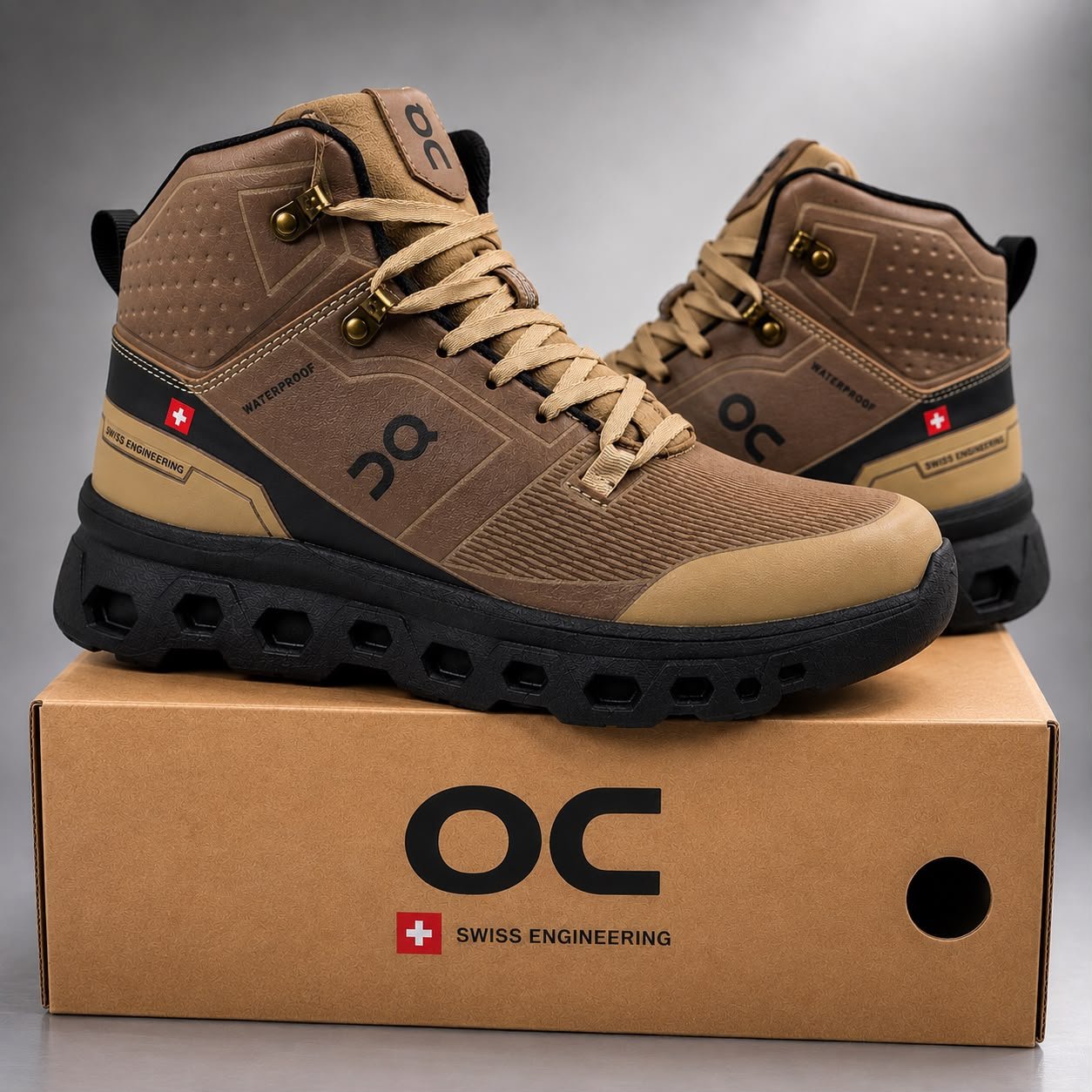 Botas On Cloud Rock