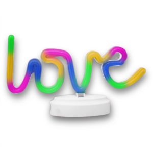 Lámpara LED Love Multicolor